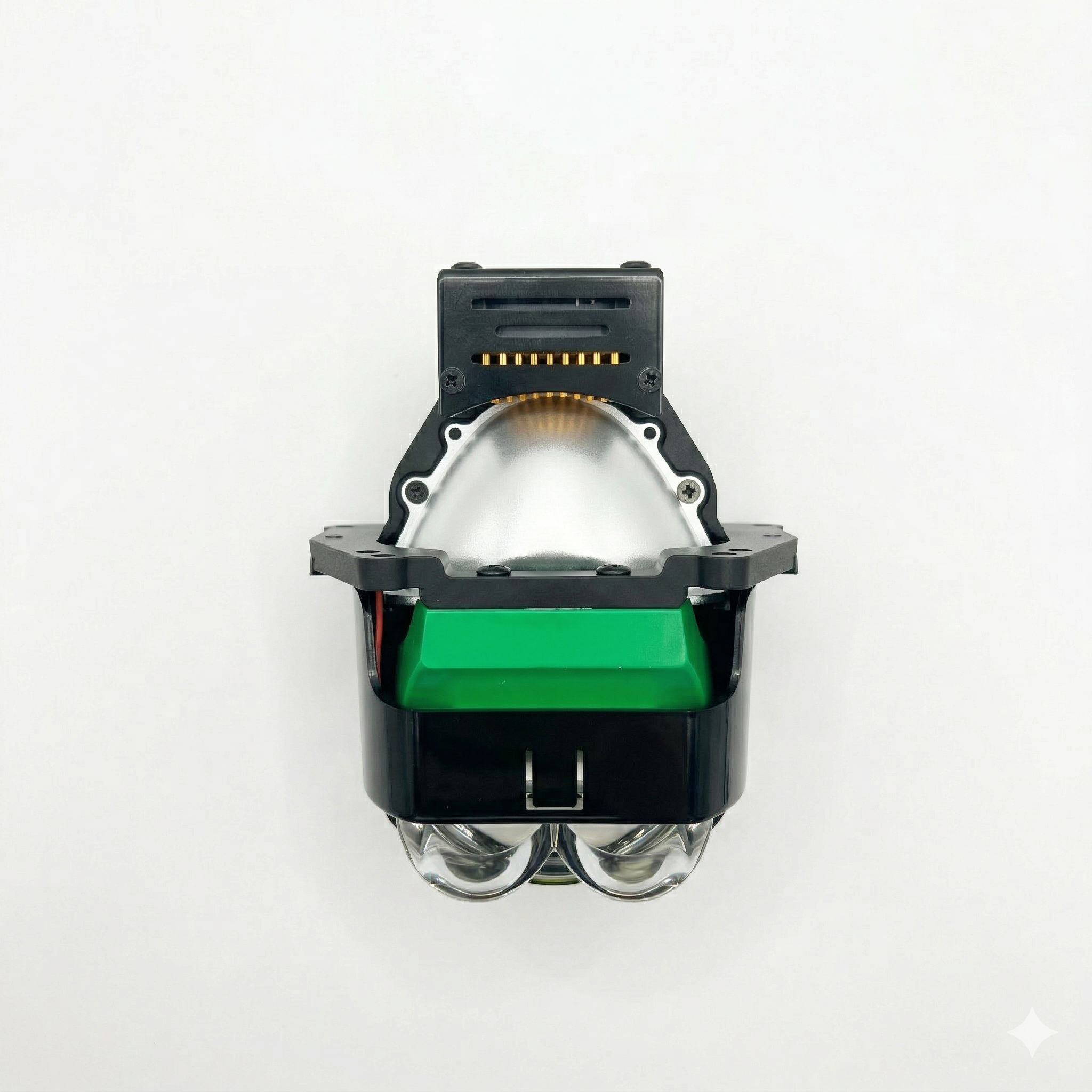3-Inch Square Bi-LED Projector Lens with Dual Direct Projection Lenses