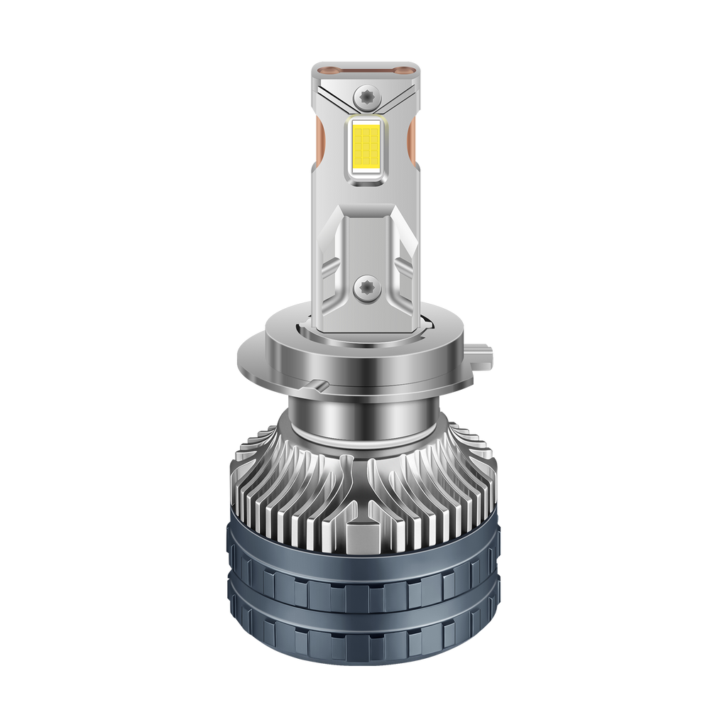 X66 9005 H11 H3 HB2 LED Foward Light Car Bulbs, 9000LM Csp Chip, 6000K Cool White, Emc Filter, Replace Hi/Lo Beam, Super Canbus, 2 Pcs