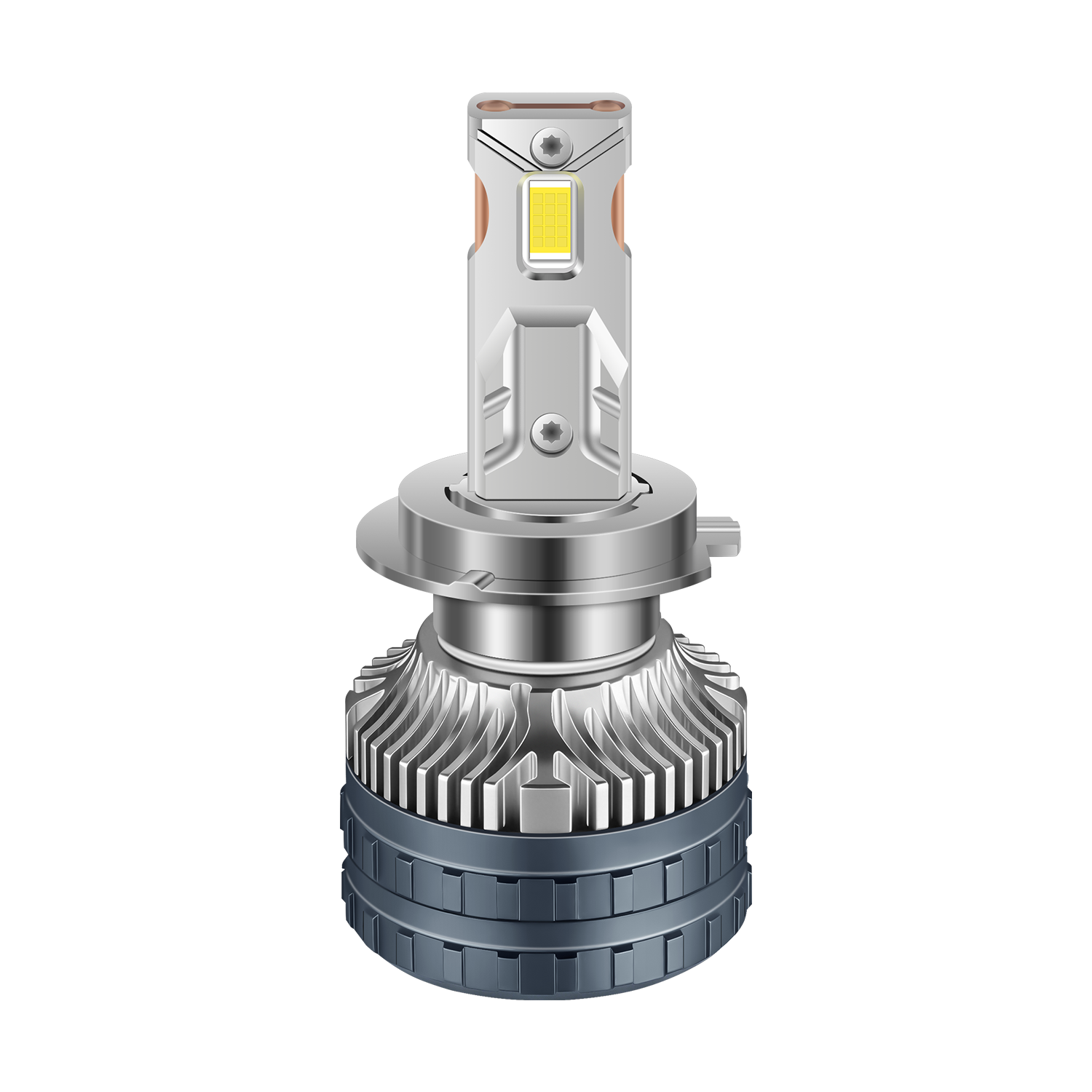 X66 9005 H11 H3 HB2 LED Foward Light Car Bulbs, 9000LM Csp Chip, 6000K Cool White, Emc Filter, Replace Hi/Lo Beam, Super Canbus, 2 Pcs