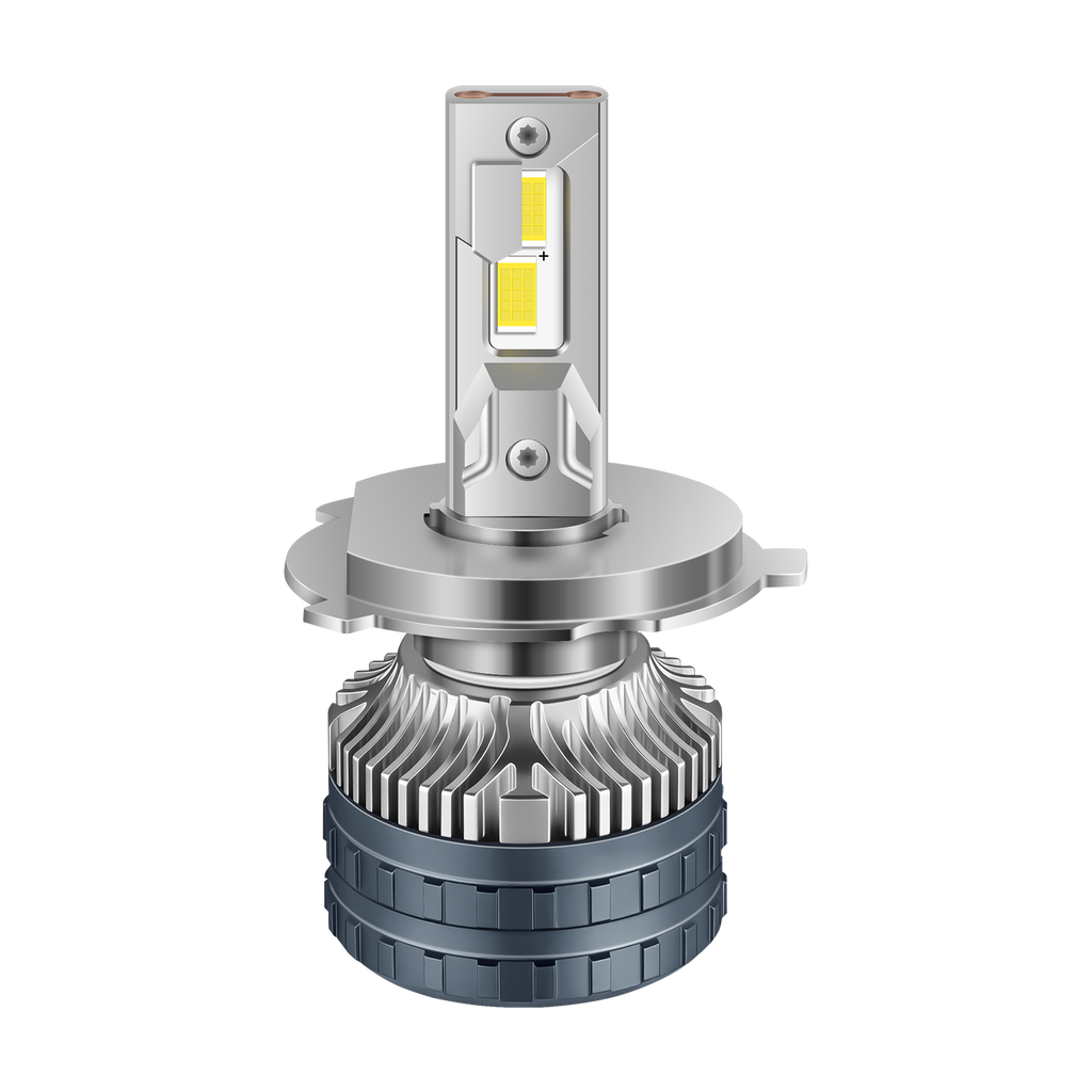 X66 9005 H11 H3 HB2 LED Foward Light Car Bulbs, 9000LM Csp Chip, 6000K Cool White, Emc Filter, Replace Hi/Lo Beam, Super Canbus, 2 Pcs
