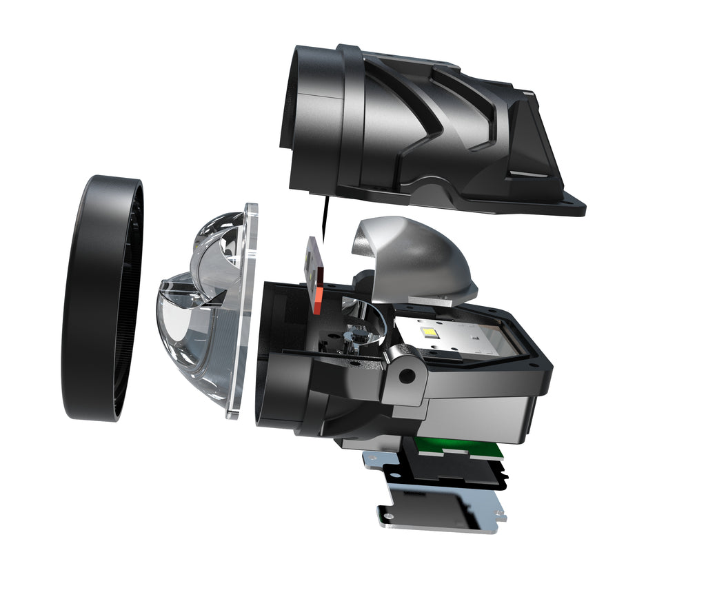 HX-M20 2-Inch LED Fog Lamp Assembly with Toyota Bracket (35W)
