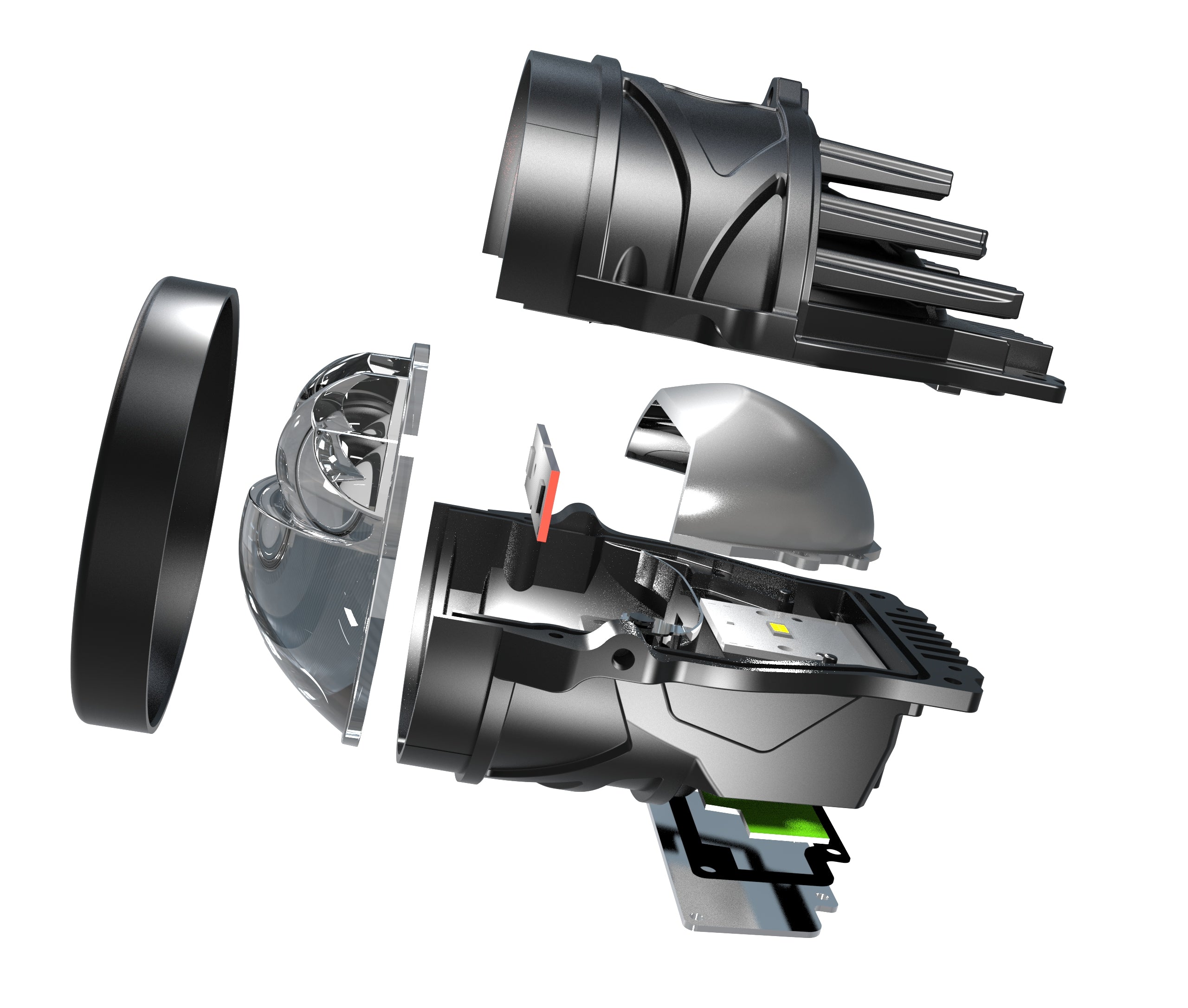 HX-M30 50W Bi-LED Fog Lamp | 8000LX High Illuminance | Includes Toyota Bracket