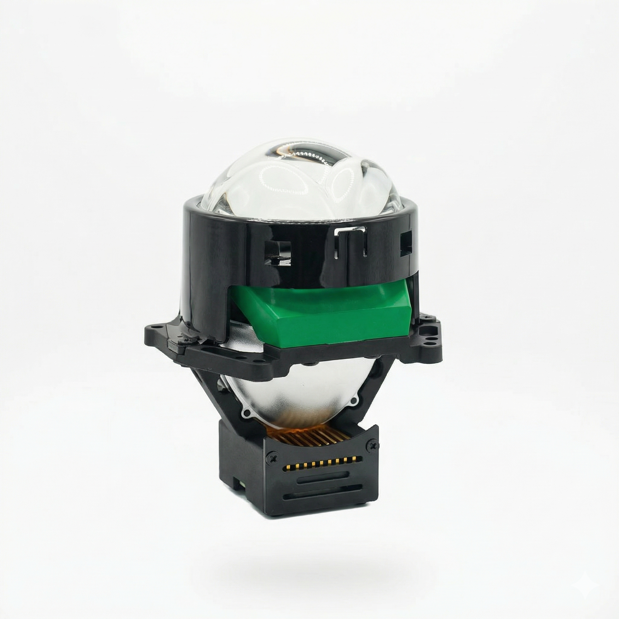 3-Inch Round Bi-LED Projector Lens with Dual Direct Projection