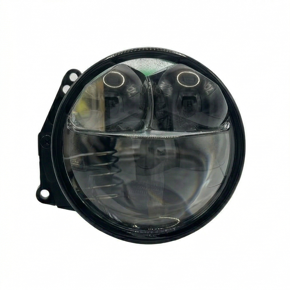 3-Inch Round Bi-LED Projector Lens with Dual Direct Projection