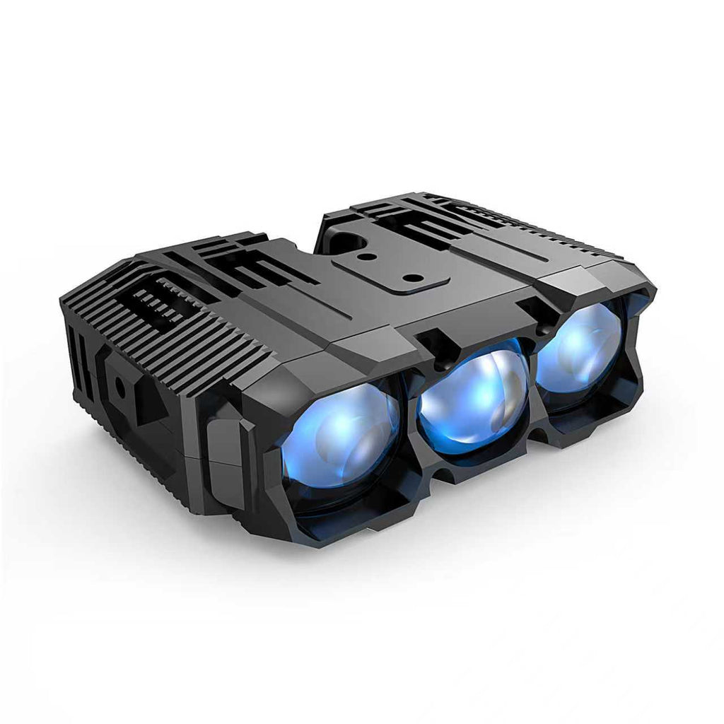 HX-DS-3 Three EYES LED Grille Light | 110W Dual Color (3000K/6000K) | Wide Field of View